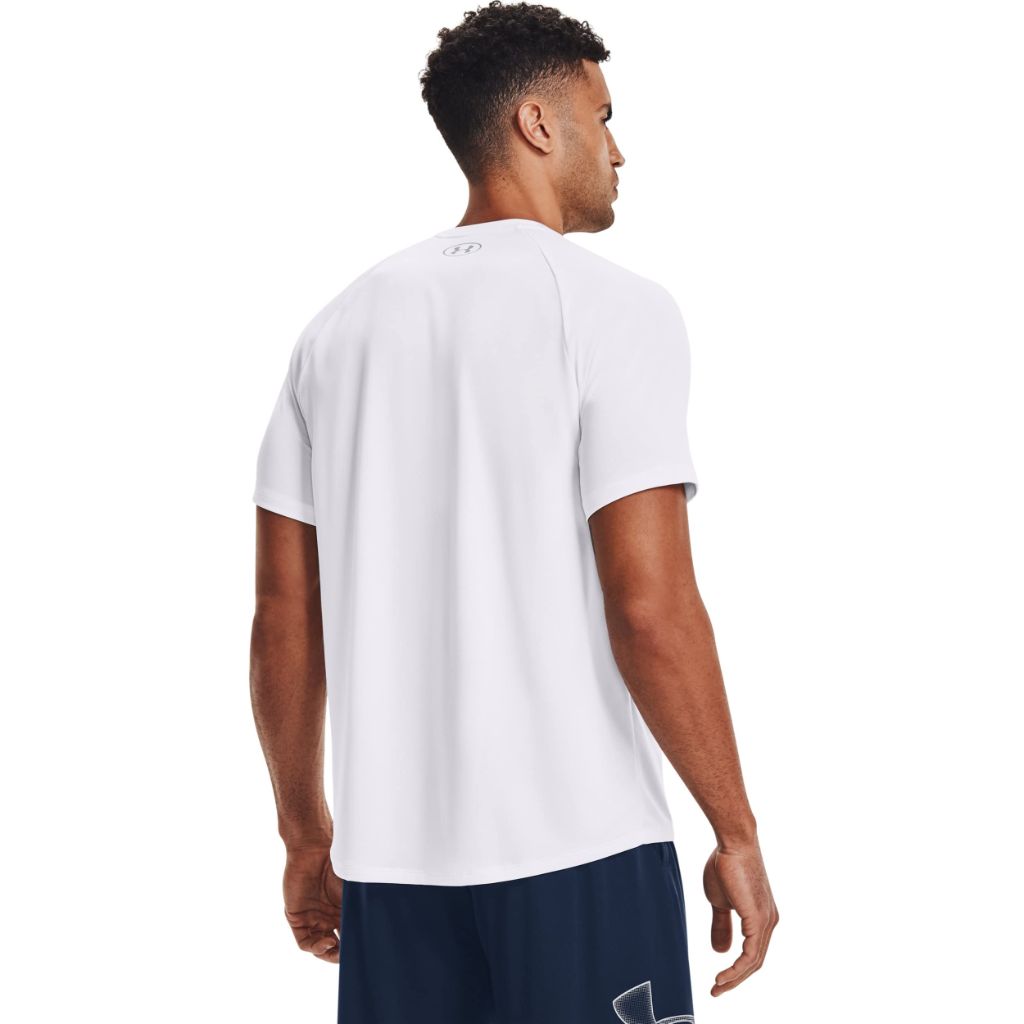 SZ M, Under Armour Men's UA Tech 2.0 Short Sleeve MD | White