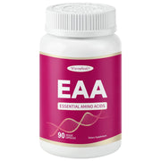 Warmbioder EAA Capsules 1200mg, Amino acids Supplement, 90 Capsules