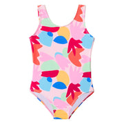 Angel season Toddler Girls One Piece Swimsuit, Floral Pink Flower - Size 2T 3T