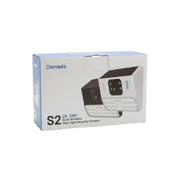 Solar Wireless Wall Light Security Camera Cinnado S2 2K 3MP