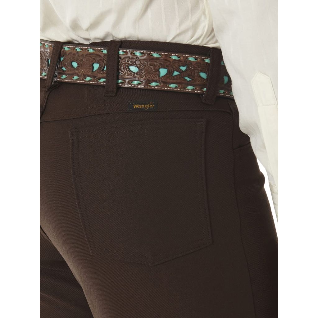 Wrangler Men's Wrancher Regular Fit Dress Jeans - Brown, 33W x 30L