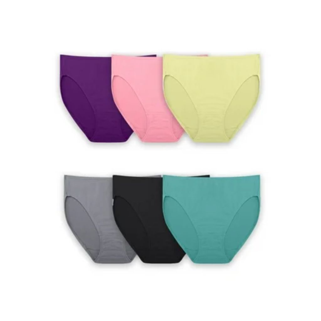 Fruit of the Loom Women s Breathable Micro-Mesh Underwear  6-Pack
