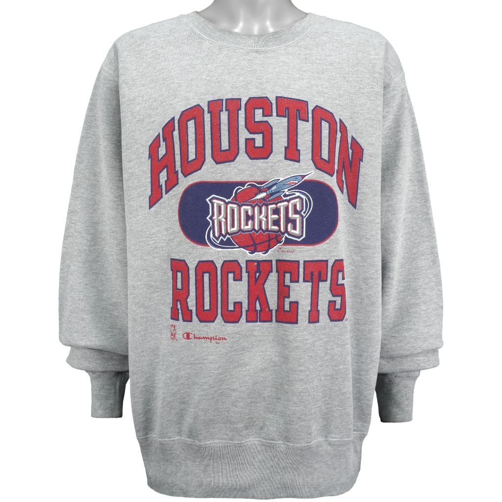Champion - Houston Rockets Crew Neck Sweatshirt 1994, SZ M