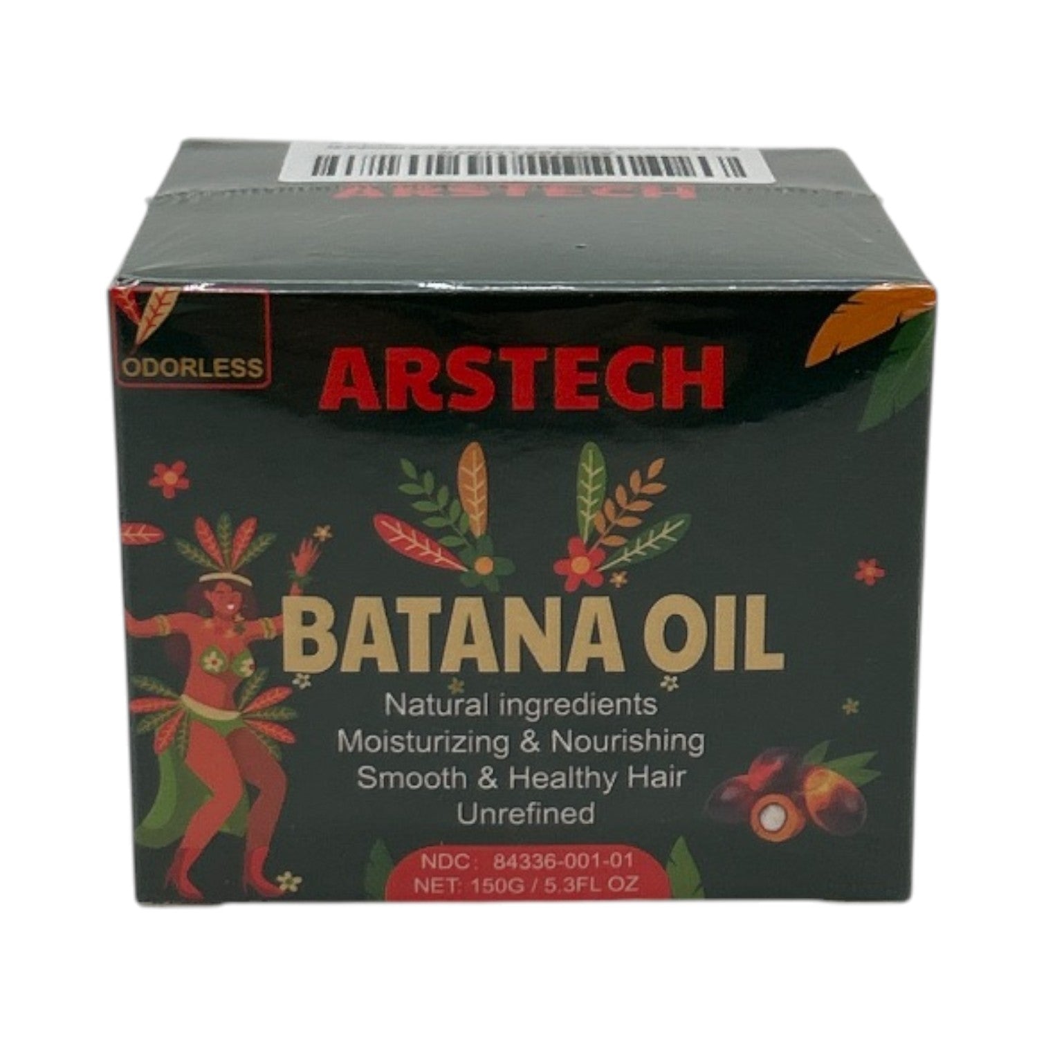 Raw Batana Oil for Hair Growth Natural Organic Batana Oil 5.3oz Prevents Hair Loss, Eliminates Split Ends & Increases Shine Promotes Hair Thickness for Women & Men Hair Care Oil（Odorless）