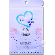 Jelli Patch Pimple Patches For Face - Acne Skincare Sticker - Hydrocolloid - Unscented - 36 Count - Dot