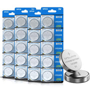 GutAlkaLi 10 Pack CR2032 Batteries - CR2032 3V Battery - CR 2032, 3 Volt Coin Battery