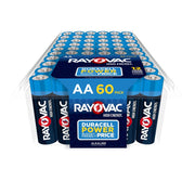 Rayovac AA Batteries, Double A Battery Alkaline - 60ct