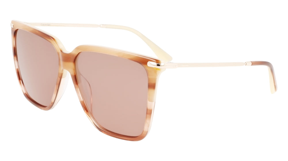 Calvin Klein CK22531S 240 Women s Striped Brown Frame Sunglasses