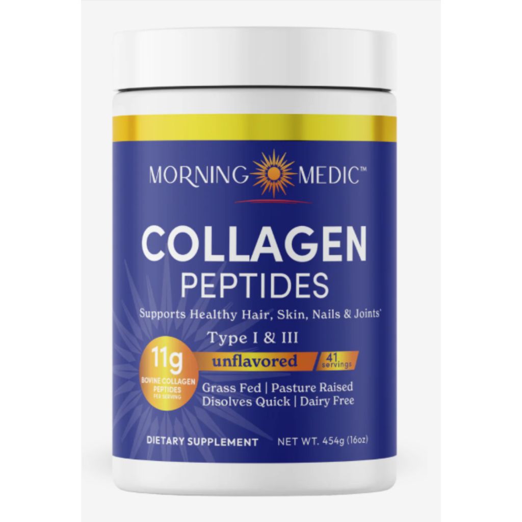 Morning Medic Collagen Peptides Type 1 & 3 Unflavored 16 Oz