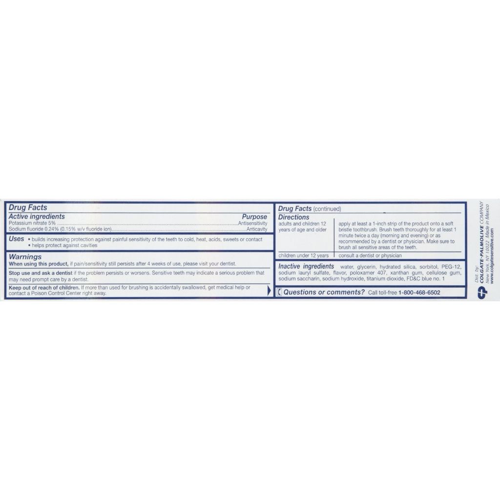 Colgate Sensitive Maximum Strength Sensitive Whitening Toothpaste | 6 oz