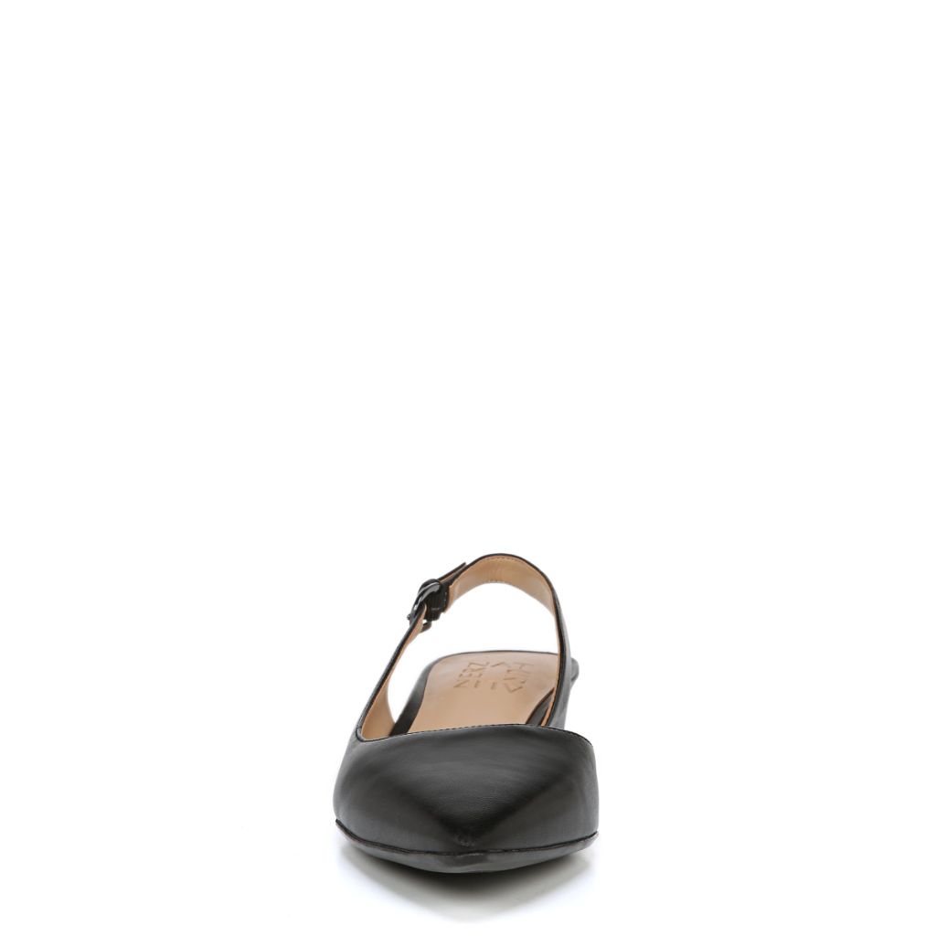 Naturalizer Women's Banks Slingback Pump, Black Leather, 7.5