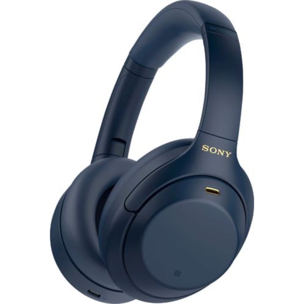 Sony WH-1000XM4 Over-Ear Noise Cancelling Bluetooth Headphones - Blue