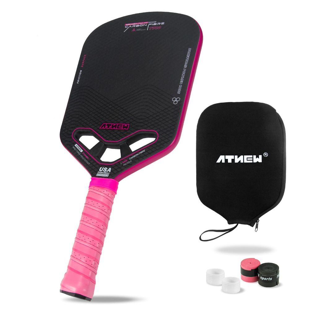 Atnew Pickleball Paddles T700 3K Carbon Fiber