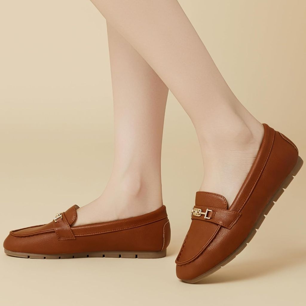 DeYashopin Women's Loafer Slip On Work Shoes Size 12