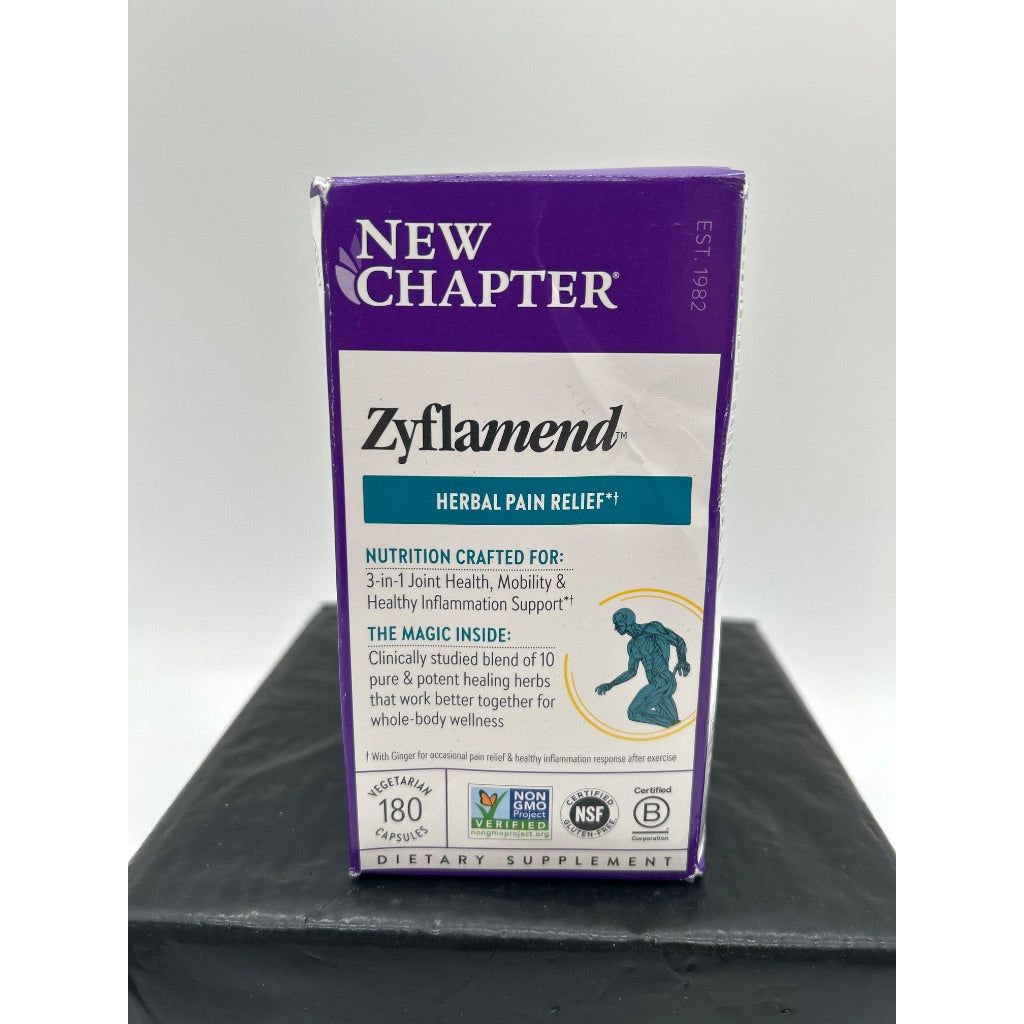 New Chapter Zyflamend Herbal Pain Relief Capsules, 180ct