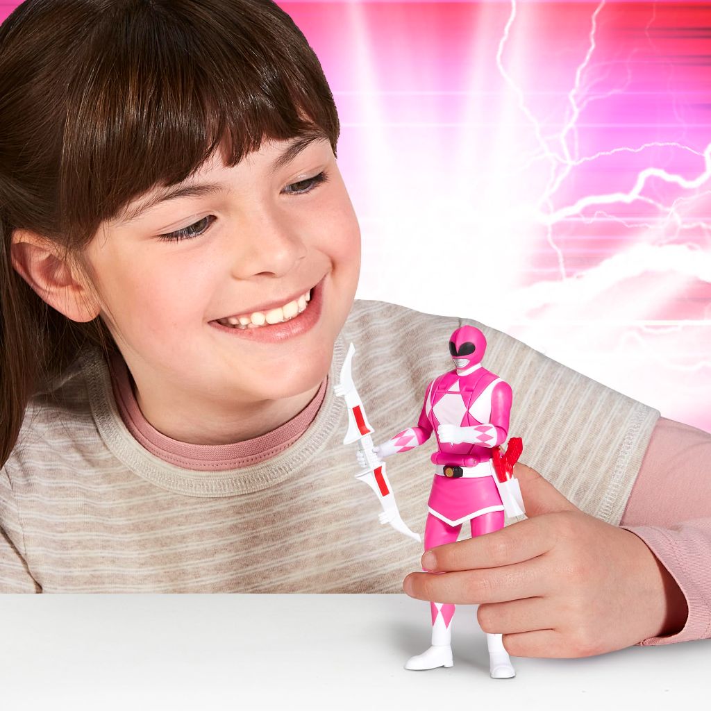 Mighty Morphin Power Rangers: Re-Ignition - Auto-Morphin Pink Ranger Action Figure by Playmates Toys