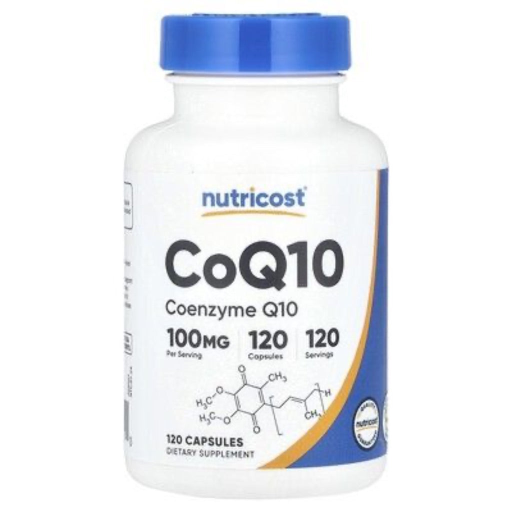 Nutricost, CoQ10 Capsules, 100 Mg, 120 Count