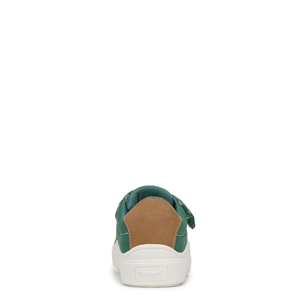 SZ 5M, Dr. Scholl's Infant Girls Time Off Toddler Sneaker Court Green Smooth