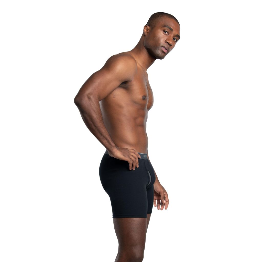 Fruit of The Loom Mens Coolzone Briefs, Moisture Wicking & Breathable, Assorted Color Multipacks Boxer, 7 Pack - Black, Medium US