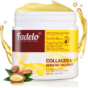 Fadelo Collagen & Keratin Deep Conditioning Hair Mask for Damaged Hair - 16.9 fl. oz.