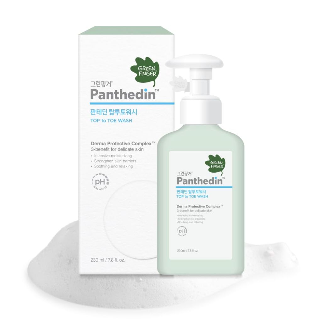 GREEN FINGER Panthedin Top to Toe Wash & Shampoo 7.8 Fl Oz