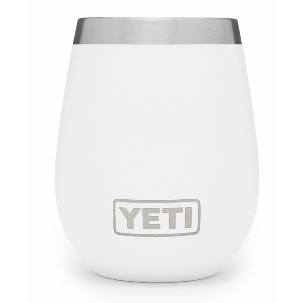 Yeti Rambler 10oz Wine Tumbler, No Lid - White