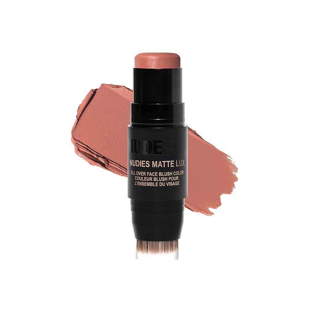 Nudestix Nudies Matte Lux 3-in-1 Blush Stick for Face, Eyes, Lips - Nude Buff