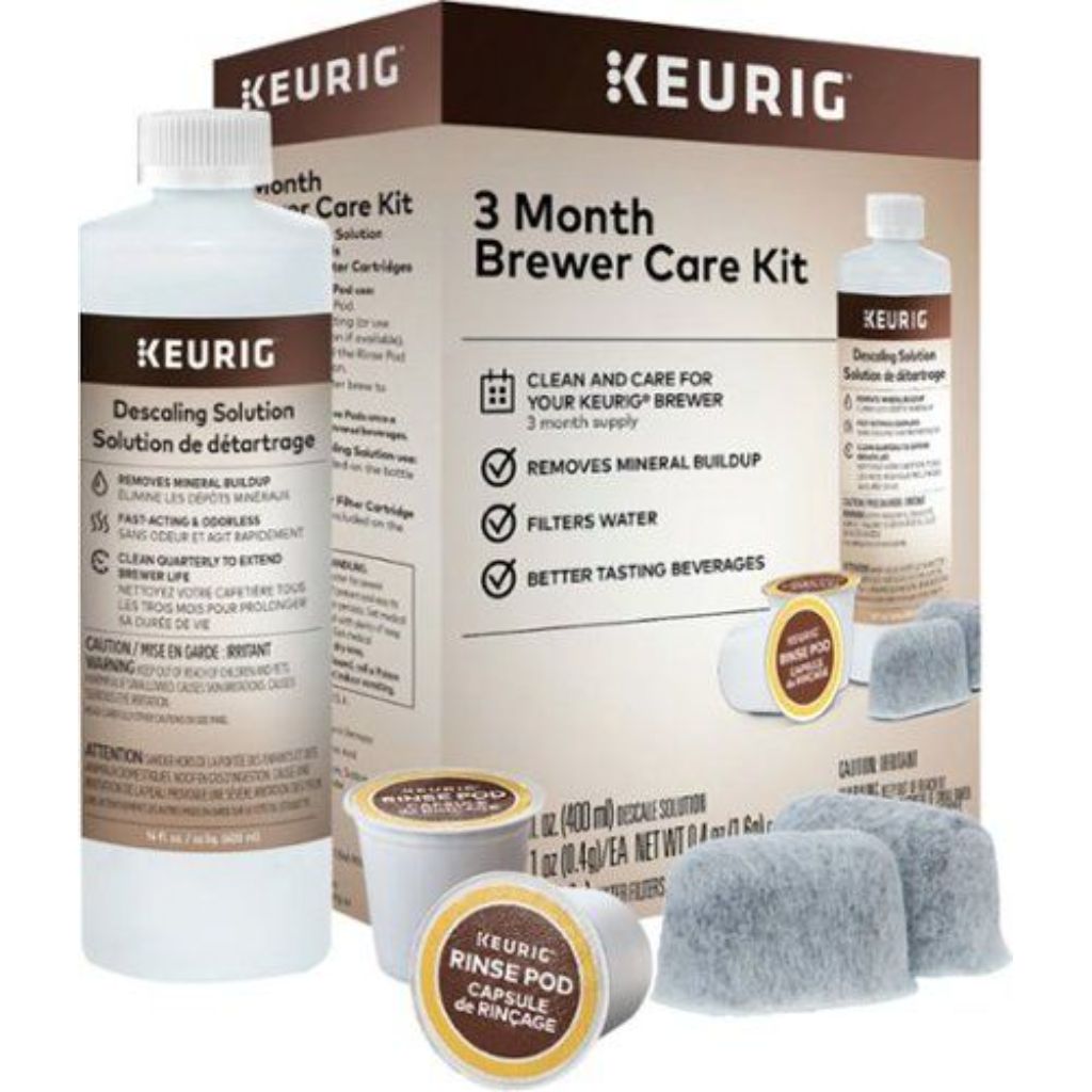 Keurig 3 Month Brewer Care Kit