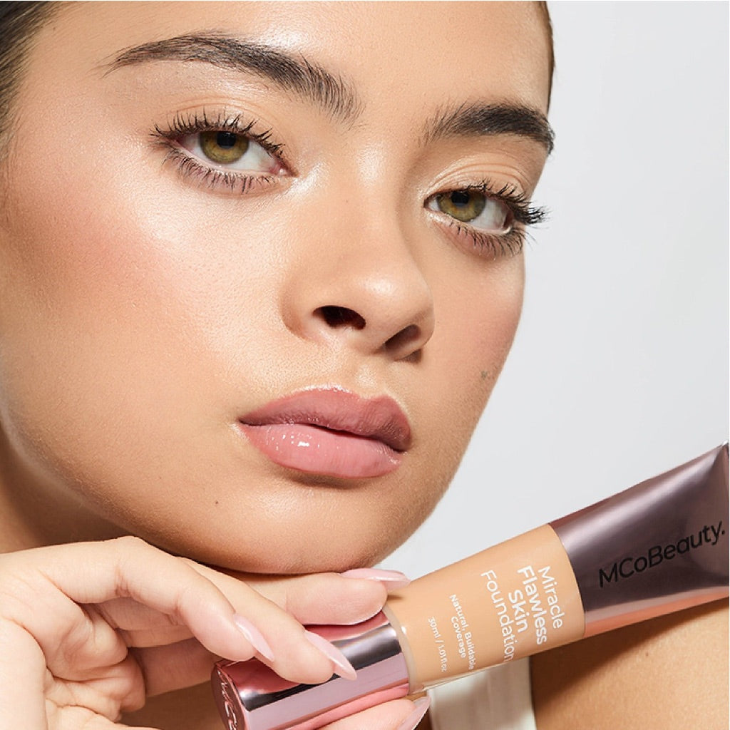 MCoBeauty Miracle Flawless Skin Foundation - Honey, 1 fl. oz.