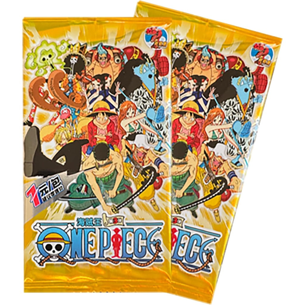 Anime Trading Cards: One Piece collectable Trading Cards - Assorted collectable Cards - Booster Box - HZ-0301 (36 Packs)