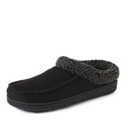 Dearfoams Men's Indoor/Outdoor Breathable Memory Foam Clog, Black - size Large