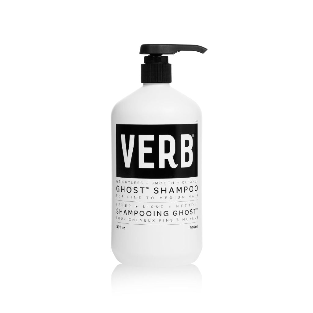VERB Ghost Shampoo, 32 fl oz - Infused with Moringa Oil