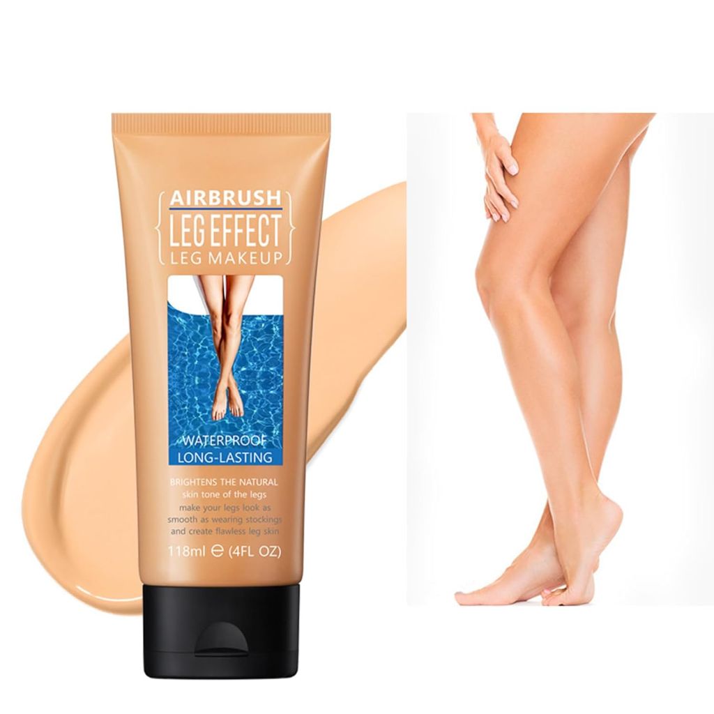 Waterproof Leg Makeup, Medium Glow 4 Fl Oz
