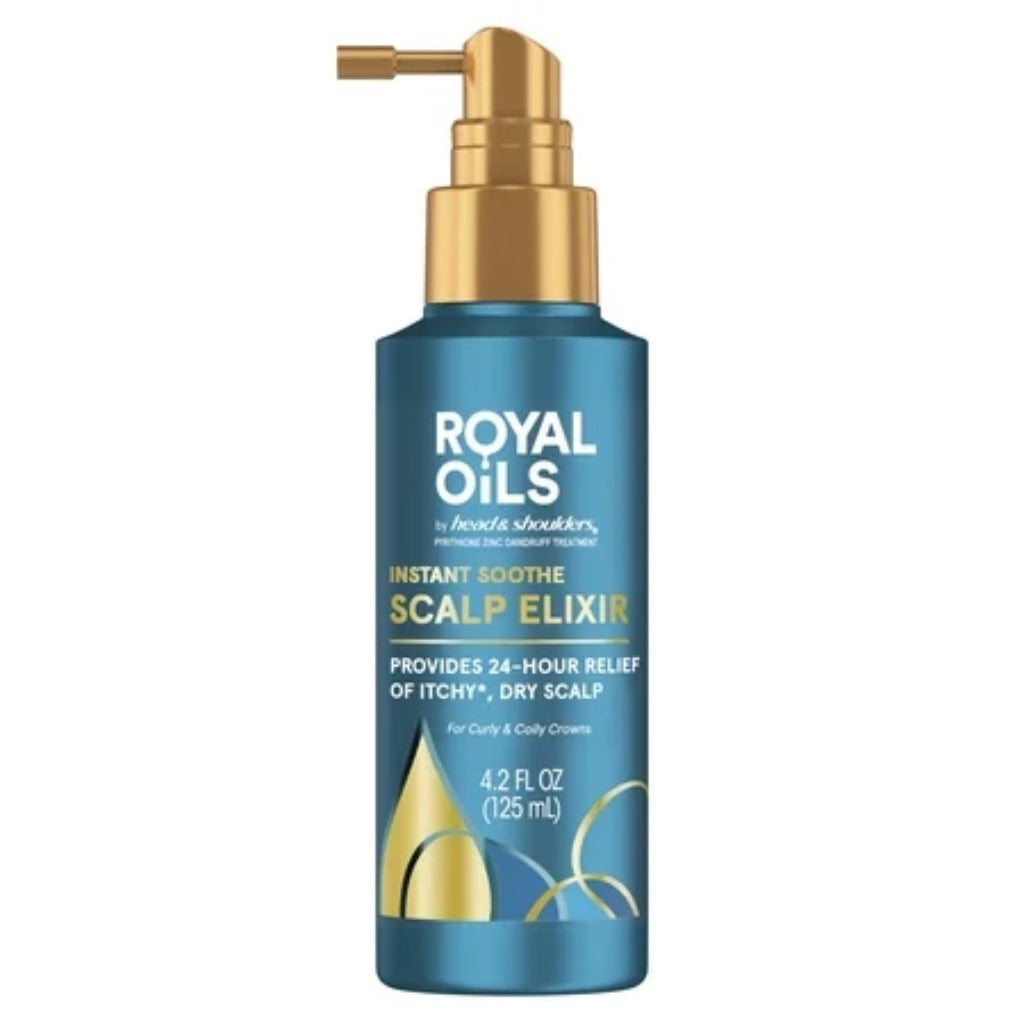 Head & Shoulders Royal Oils Instant Soothe Scalp Elixir Treatment  4.2 fl oz  for Dry Scalp