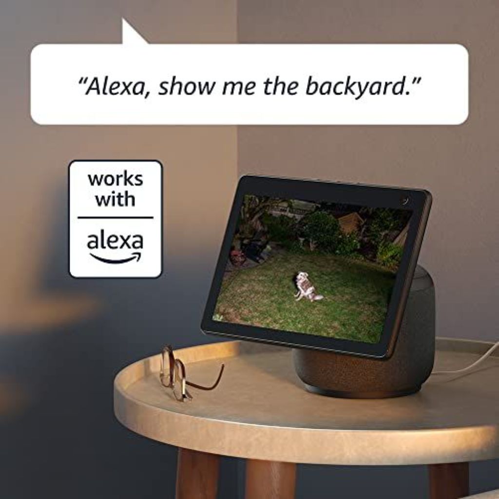 Blink Outdoor Wired 1080p Security Camera with Floodlight - White *Damaged Box*