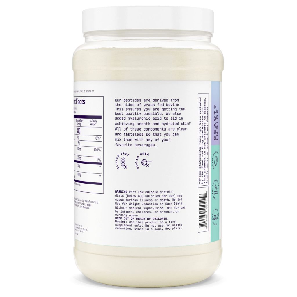 Alani Nu Collagen Peptides Powder UNFLAVORED | 18g Protein | Sugar Free | 14 Servings