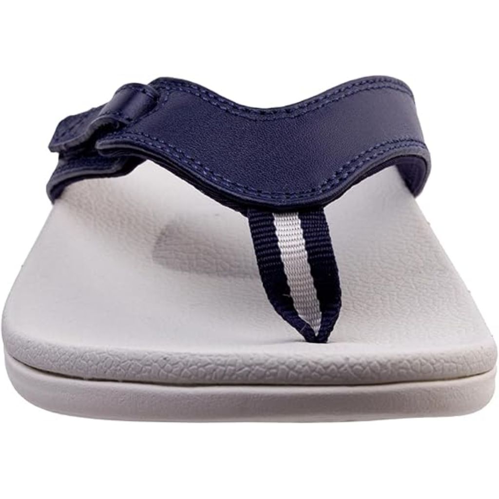 Spenco Women's Ava Thong Sandal, Peacoat (Blue), Size 7.5