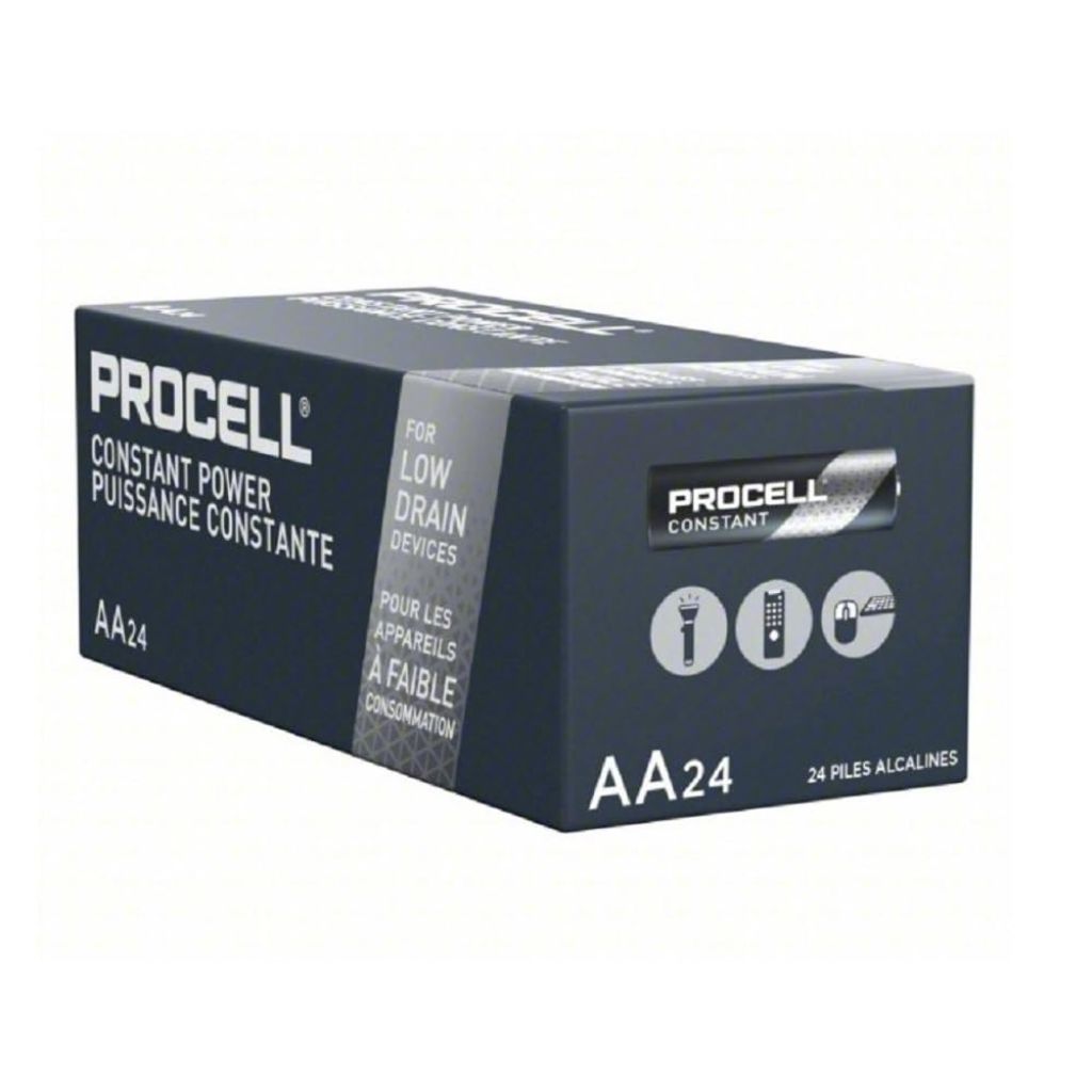 Duracell Procell Constant Power Batteries - AA - 24ct (2 Pack = 48 Batteries)