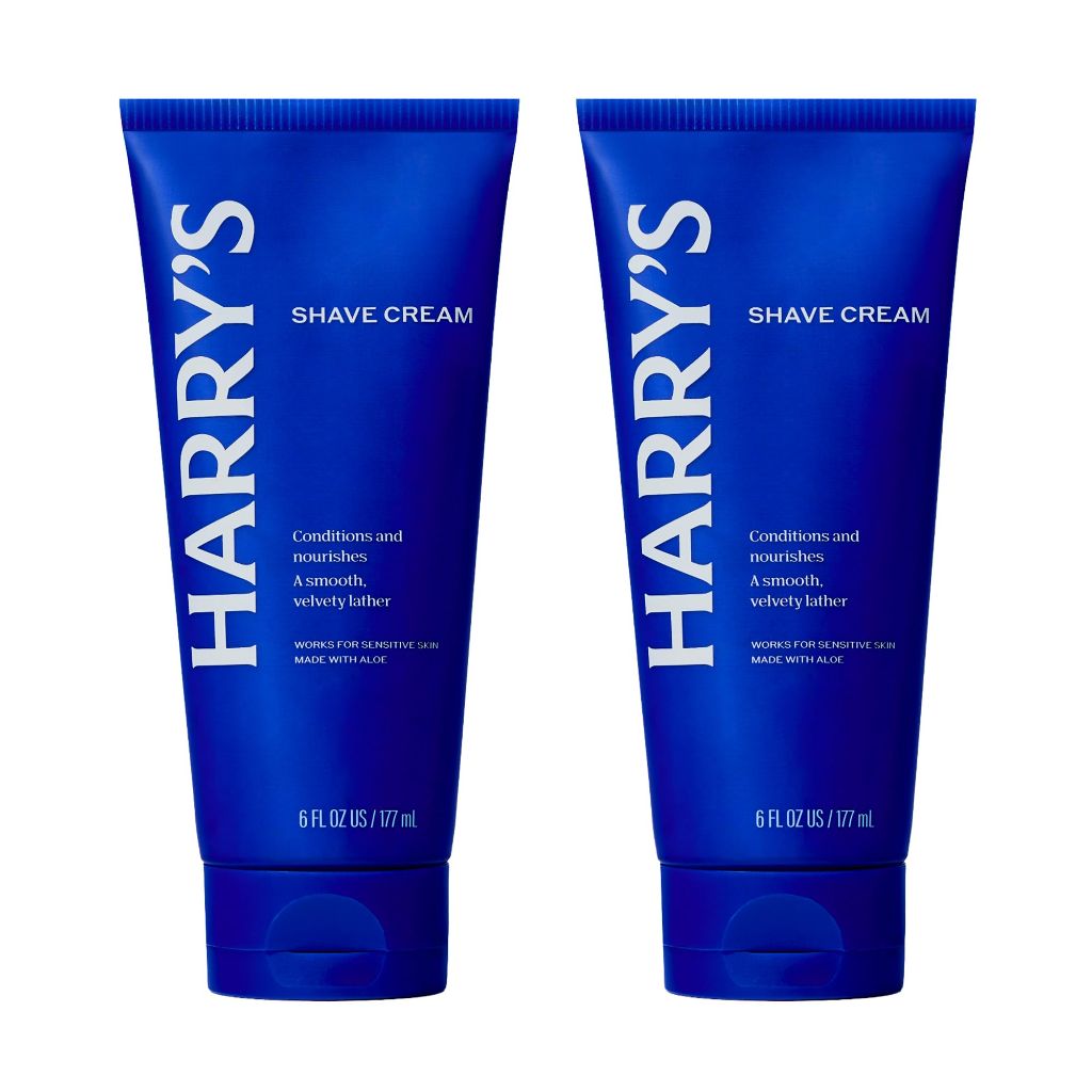 Harry's Shaving Cream for Men with Aloe and Eucalyptus - (2 Pack) 6 oz