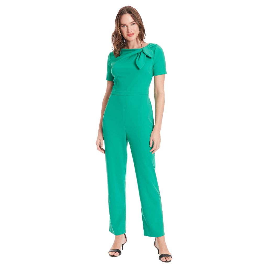 London Times Jumpsuits for Women, Golf Green, 4