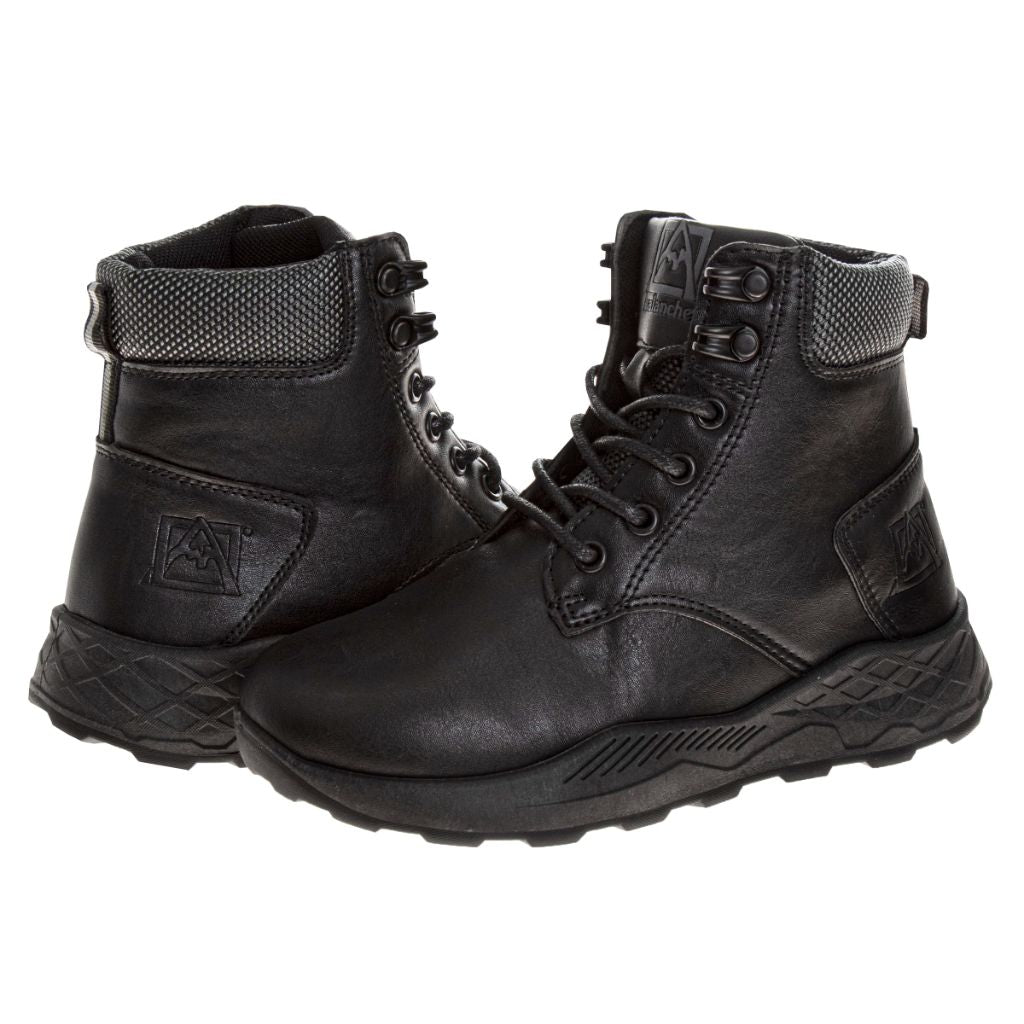 Avalanche Kids Hike Boot LaceUp Shoe - Black (size 4 Infant)