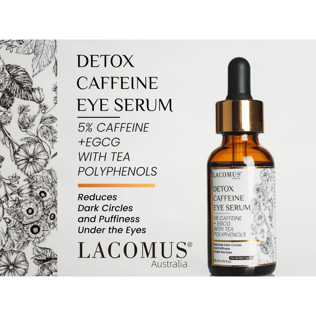 Advance Caffeine 5% + EGCG Serum - Powerful Eye Contour Serum to Reduce Puffiness, Dark Circles