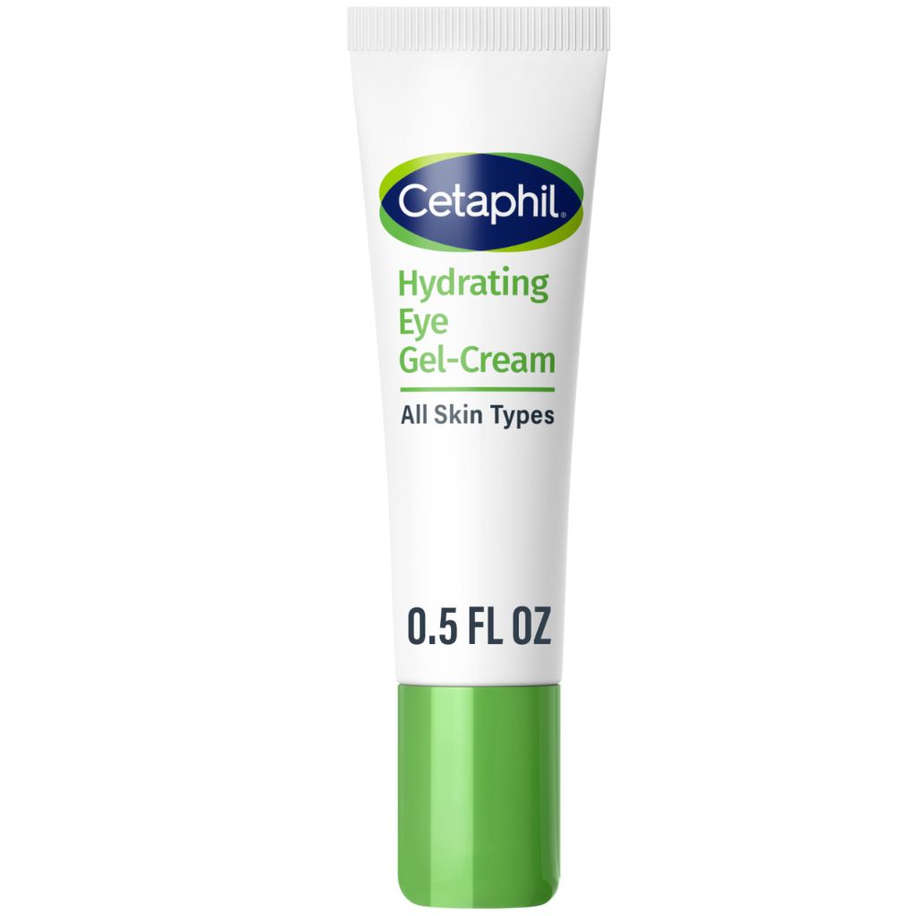 Cetaphil Hydrating Eye Gel-Cream, With Hyaluronic Acid, 0.5 Fl oz,  (Packaging May Vary)
