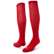 Sof Sole All Sport Over-the-Calf Team Athletic Performance Socks (2 Pair), X-Small, Red