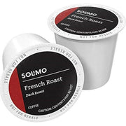 Solimo French Roast Keurig K-Cup Coffee Pods, 100 Count