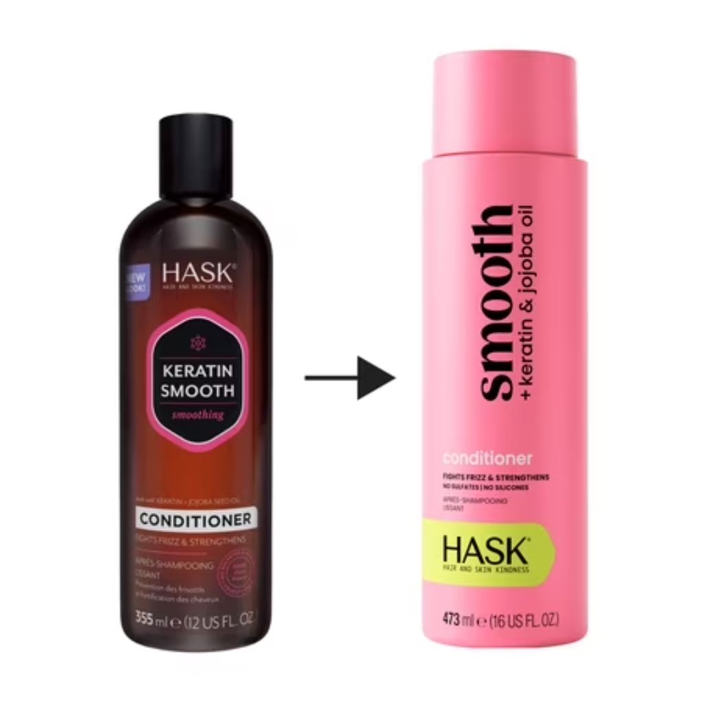 HASK Smooth + Keratin & Jojoba Oil Conditioner - 16 fl. oz.