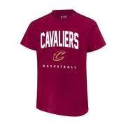 Ultra Game Men's NBA Official Teamster Short Sleeve T-Shirt, Cleveland Cavaliers, Team Color, Medium