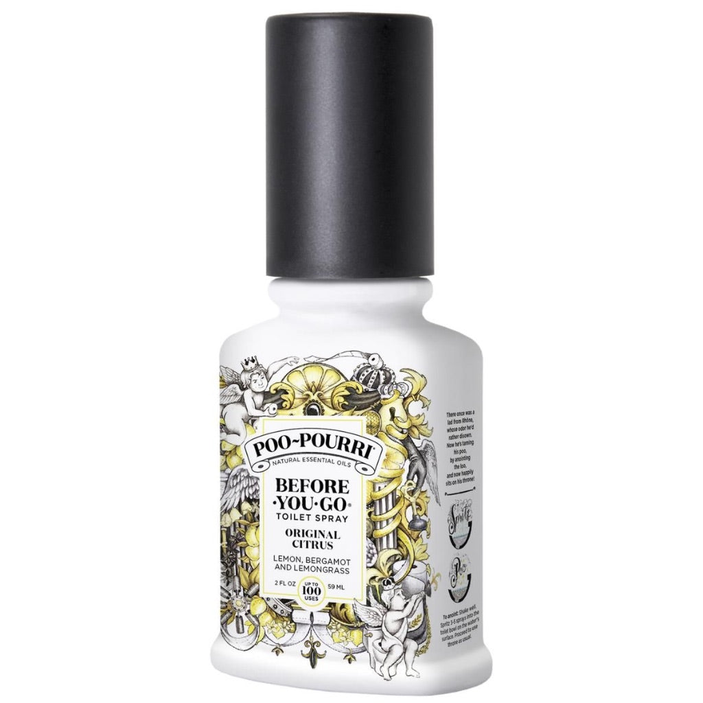 Poo-Pourri Before-You-Go Original Citrus, Lemon, Bergamot and Lemongrass Toilet Spray