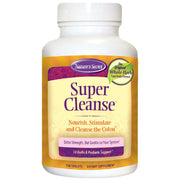 Nature’s Secret Super Cleanse - Extra Strength Colon Cleanse with 14 Herbs & Probiotic Support - 100 Tablets (1 Pack)