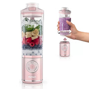 Ninja Blast Max Portable Blender w/3 Speeds, Lithium Ion Battery, Dishwasher-Safe Parts, 22oz - Dusty Pink